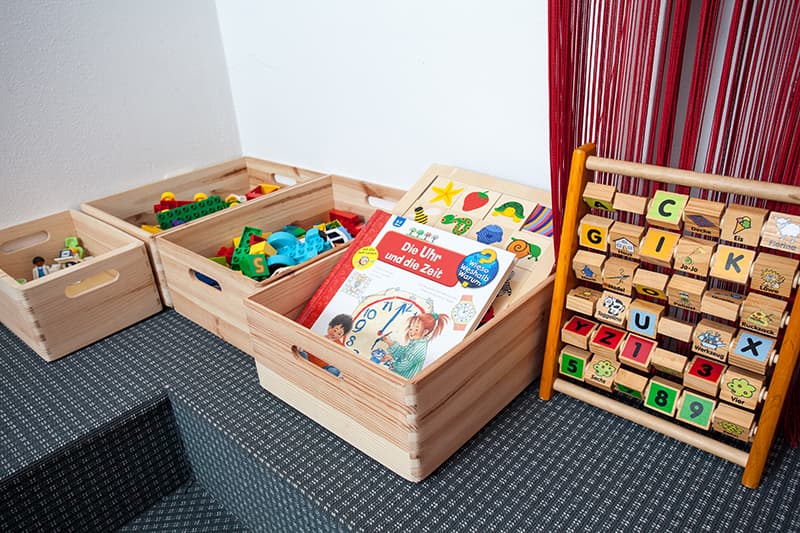 Praxisbild Kinderecke Dr. Galler